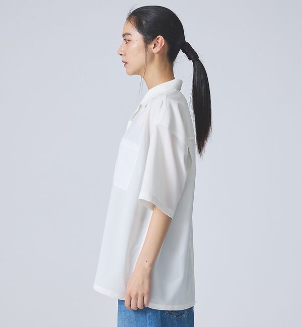 ABAHOUSE「【FORTUNA/フォルトゥナ】ECOTECOpenCollarShirts/エ」|シャツ・ブラウス|