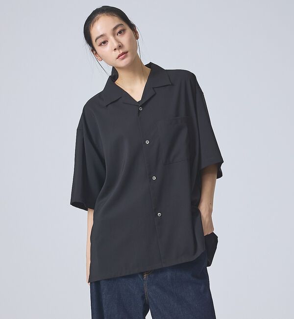 ABAHOUSE「【FORTUNA/フォルトゥナ】ECOTECOpenCollarShirts/エ」|シャツ・ブラウス|