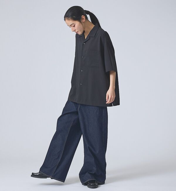 ABAHOUSE「【FORTUNA/フォルトゥナ】ECOTECOpenCollarShirts/エ」|シャツ・ブラウス|