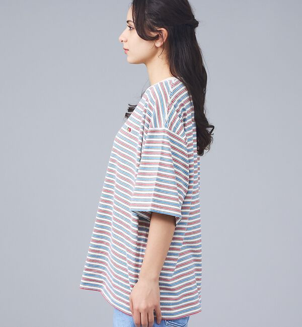 ABAHOUSE「【FRUIT OF THE LOOM/フルーツ・オブ・ザ・ルーム】ピーチ起毛ボー」|Tシャツ・カットソー|