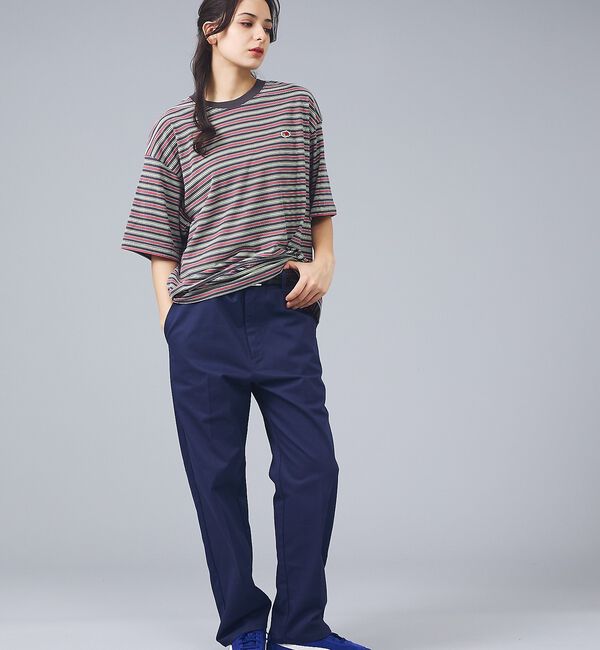 ABAHOUSE「【FRUIT OF THE LOOM/フルーツ・オブ・ザ・ルーム】ピーチ起毛ボー」|Tシャツ・カットソー|