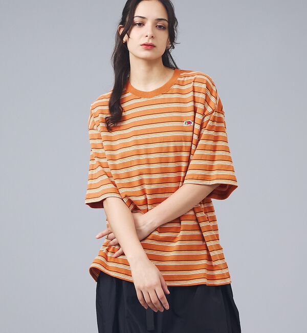 ABAHOUSE「【FRUIT OF THE LOOM/フルーツ・オブ・ザ・ルーム】ピーチ起毛ボー」|Tシャツ・カットソー|