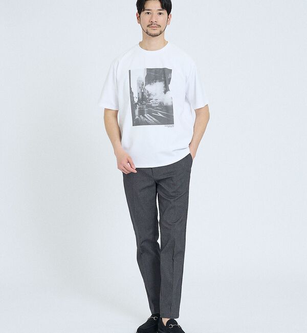 ABAHOUSE「【CITY PHOTO】 半袖Tシャツ」|Tシャツ・カットソー|
