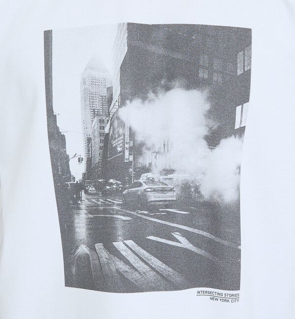 ABAHOUSE「【CITY PHOTO】 半袖Tシャツ」|Tシャツ・カットソー|