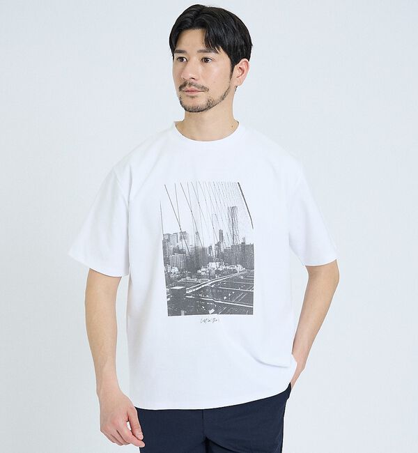 ABAHOUSE「【CITY PHOTO】 半袖Tシャツ」|Tシャツ・カットソー|その他3