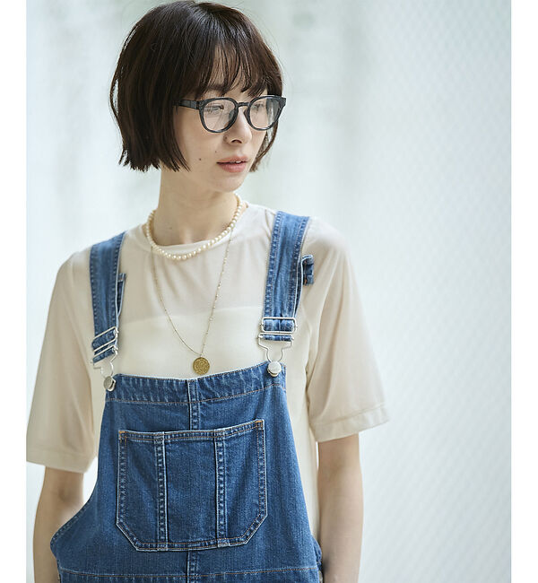 Rouge vif「【MICA&DEAL/マイカアンドディール】ベロアTEE / シアーベロア /」|Tシャツ・カットソー|