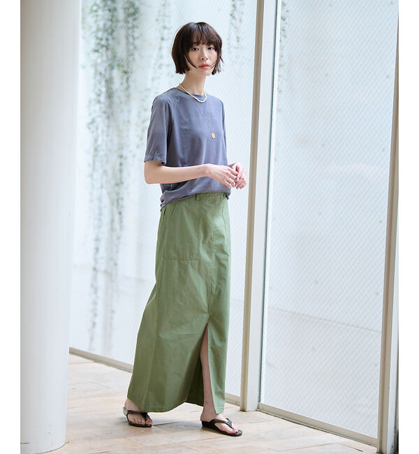 Rouge vif「【MICA&DEAL/マイカアンドディール】ベロアTEE / シアーベロア /」|Tシャツ・カットソー|