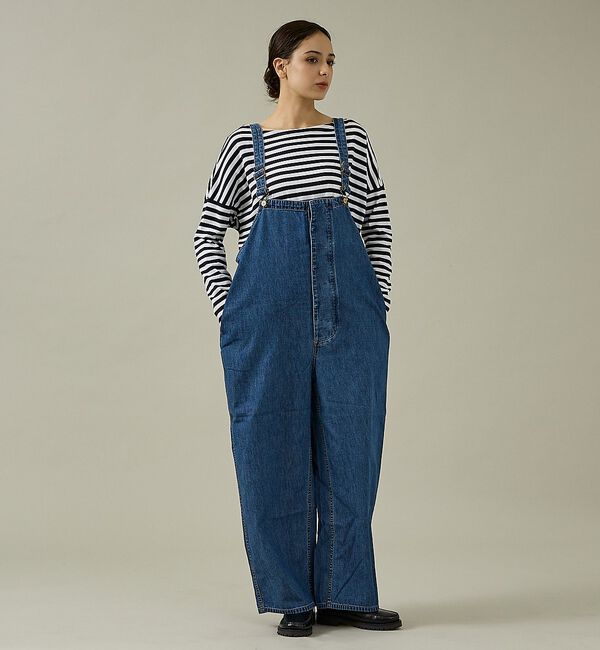 Rouge vif「【157 woadblue/イチゴーナナ ウォードブルー】オーバーオール/WBN」|デニム|