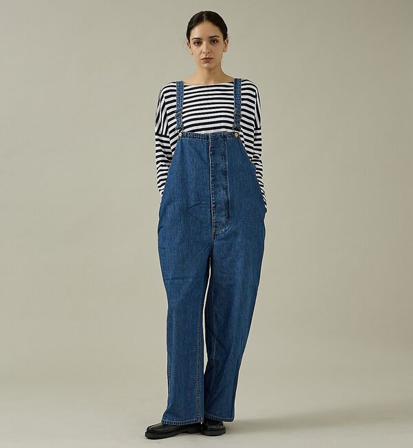 Rouge vif「【157 woadblue/イチゴーナナ ウォードブルー】オーバーオール/WBN」|デニム|