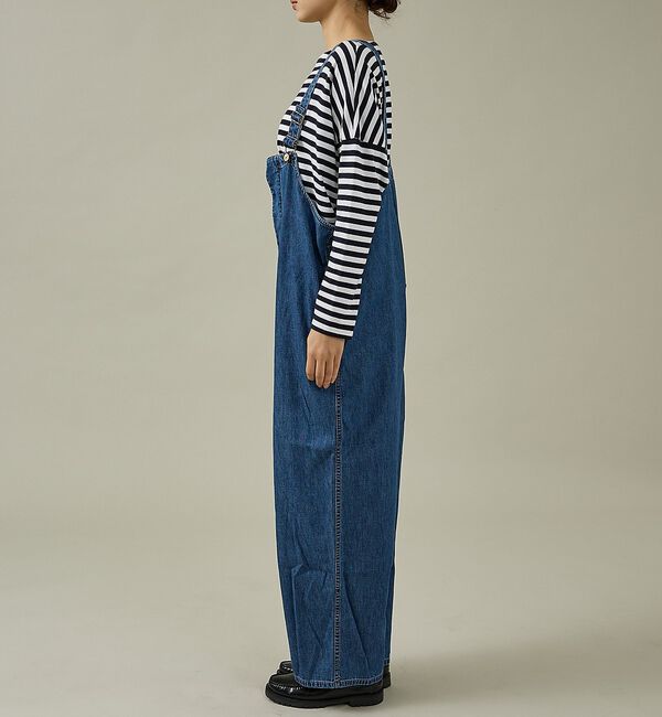 Rouge vif「【157 woadblue/イチゴーナナ ウォードブルー】オーバーオール/WBN」|デニム|