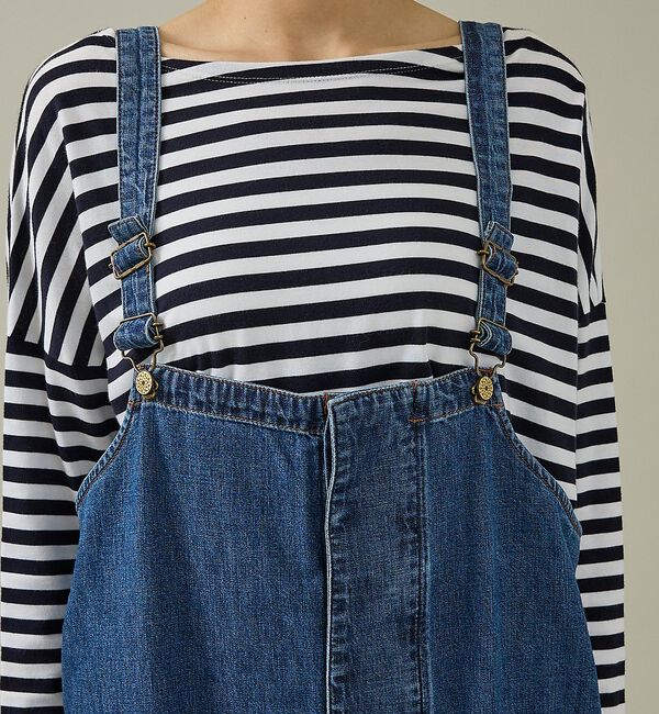 Rouge vif「【157 woadblue/イチゴーナナ ウォードブルー】オーバーオール/WBN」|デニム|