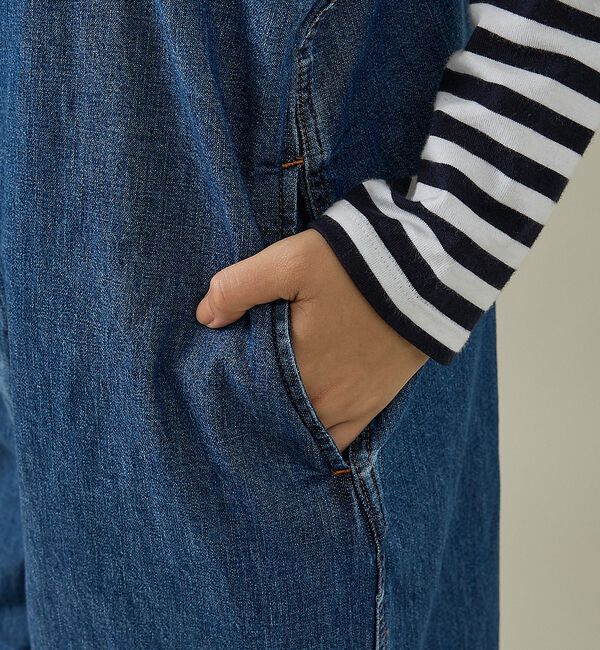 Rouge vif「【157 woadblue/イチゴーナナ ウォードブルー】オーバーオール/WBN」|デニム|