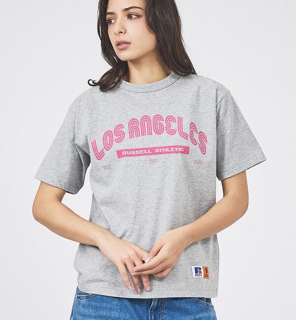 Rouge vif「【RUSSELL&times;JACKSON MATISSE】Campus Jersey L」|Tシャツ・カットソー|グレー