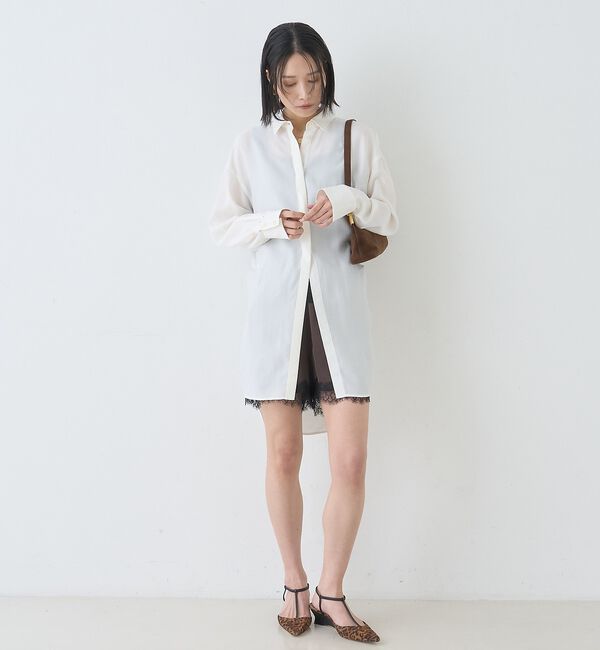 Rouge vif「【セットアップ対応】レースサテンショートパンツ」|その他|