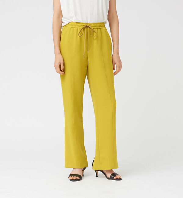 qualite「バックスリットドロストパンツ」|その他|