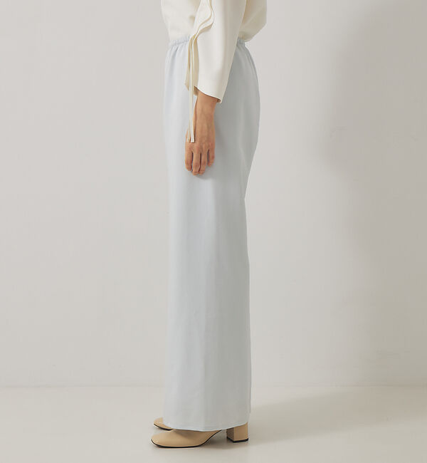 qualite「サテンセミフレアーパンツ」|その他|