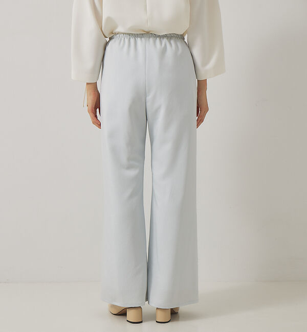 qualite「サテンセミフレアーパンツ」|その他|