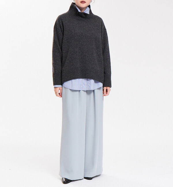 qualite「ストレッチサテンワイドパンツ」|その他|