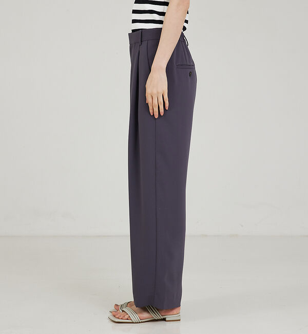 qualite「【セットアップ対応】マットサテンストレートパンツ」|その他|