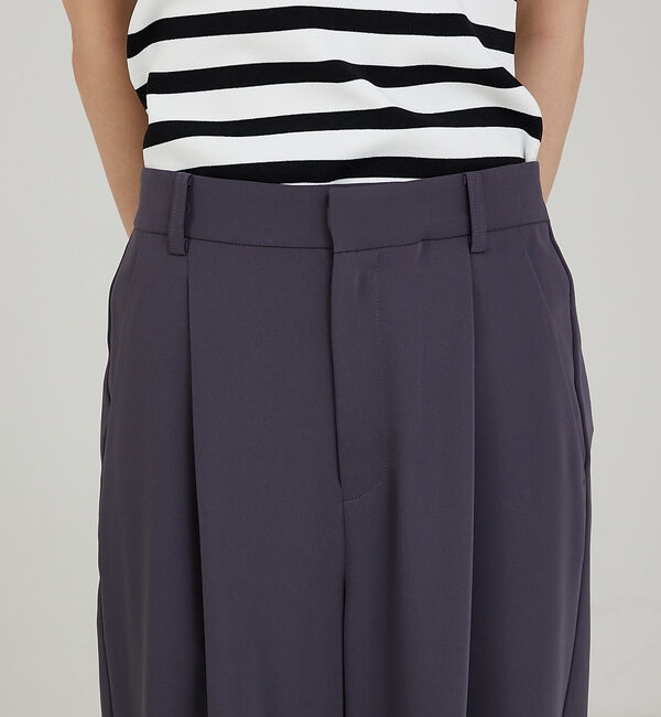 qualite「【セットアップ対応】マットサテンストレートパンツ」|その他|