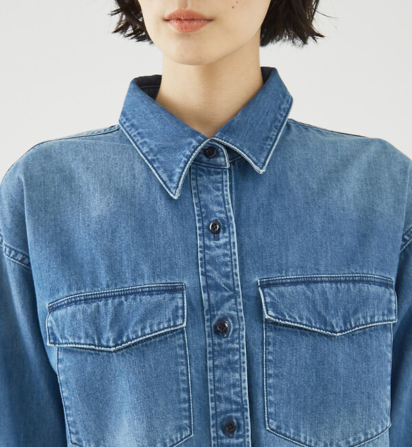 The Store by C' 「【COCUCA】デニムシャツ」|シャツ・ブラウス|