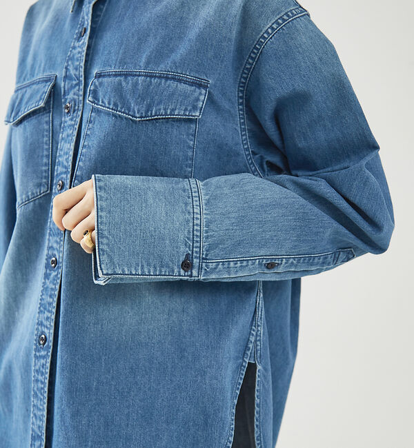 The Store by C' 「【COCUCA】デニムシャツ」|シャツ・ブラウス|