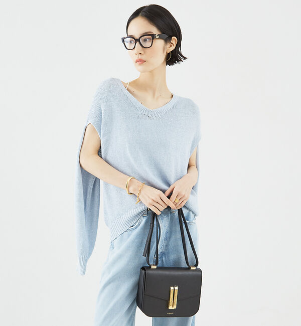 The Store by C' 「【COCUCA】リネンシルクプルオーバー」|ニット・セーター|