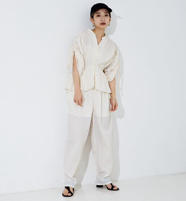 NOMINE「【セットアップ着用可】ワッシャーバックドロストパンツ」|その他|