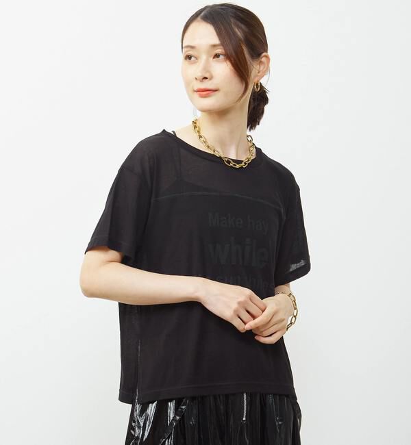 Soffitto「シアープリントTシャツ」|Tシャツ・カットソー|