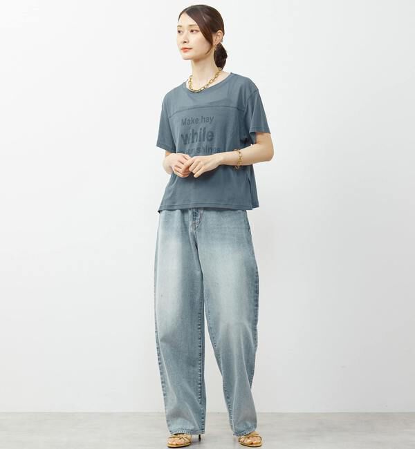 Soffitto「シアープリントTシャツ」|Tシャツ・カットソー|