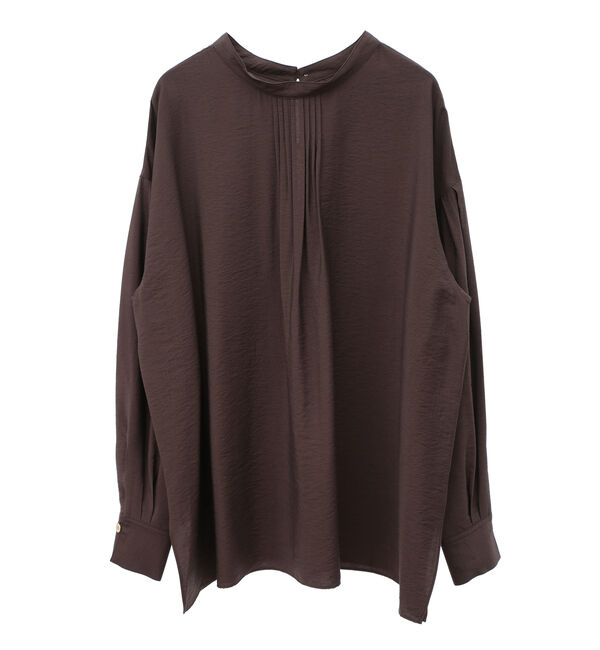 Soffitto「レーヨンナイロンシャツ」|シャツ・ブラウス|ブラウン