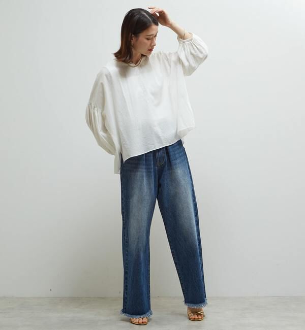 Soffitto「《定番》ギャザーブラウス」|シャツ・ブラウス|