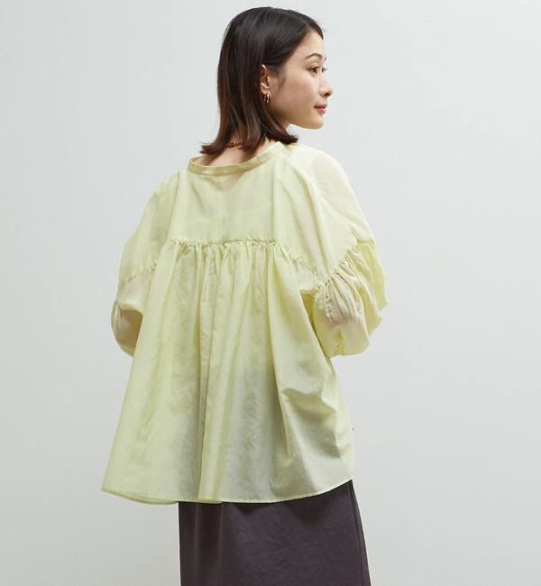 Soffitto「《定番》ギャザーブラウス」|シャツ・ブラウス|