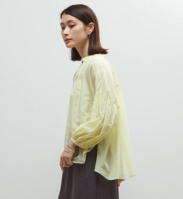 Soffitto「《定番》ギャザーブラウス」|シャツ・ブラウス|