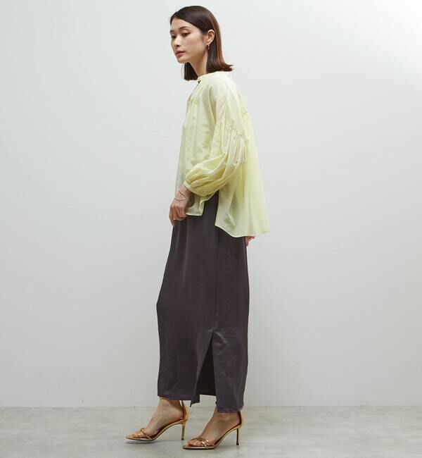 Soffitto「《定番》ギャザーブラウス」|シャツ・ブラウス|