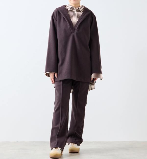 A_「【A_/エース】起毛ジャージフーディ」|Tシャツ・カットソー|