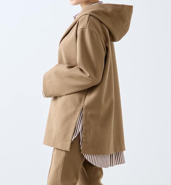 A_「【A_/エース】起毛ジャージフーディ」|Tシャツ・カットソー|