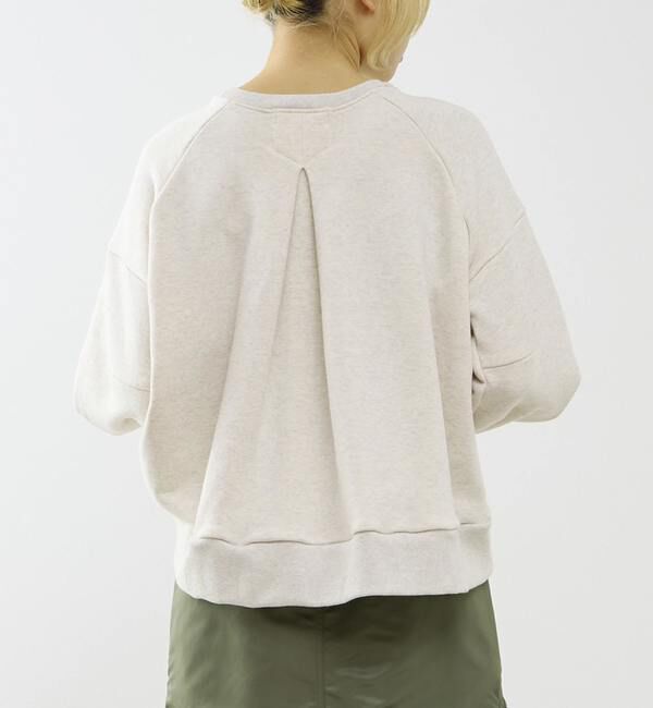 SOFFITTO「【A_/エース】タック裏毛プルオーバー」|スウェット・ジャージ|