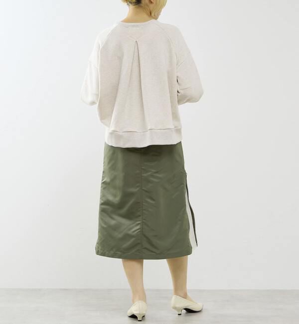 SOFFITTO「【A_/エース】タック裏毛プルオーバー」|スウェット・ジャージ|