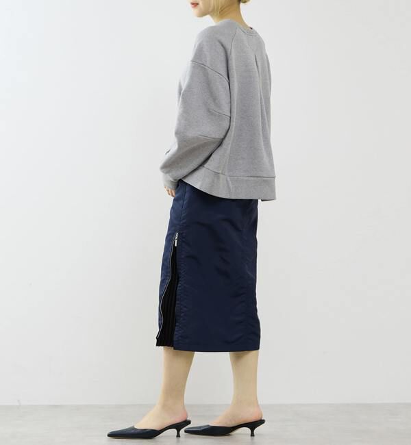 SOFFITTO「【A_/エース】タック裏毛プルオーバー」|スウェット・ジャージ|