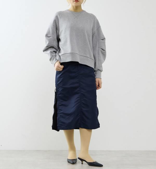 SOFFITTO「【A_/エース】タック裏毛プルオーバー」|スウェット・ジャージ|