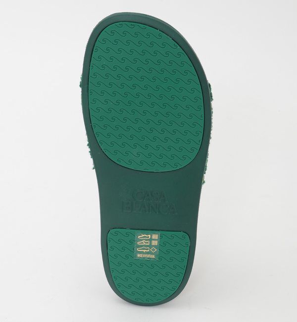 SOFFITTO「【Casablanca/カサブランカ】Embroidered Slider」|サンダル|