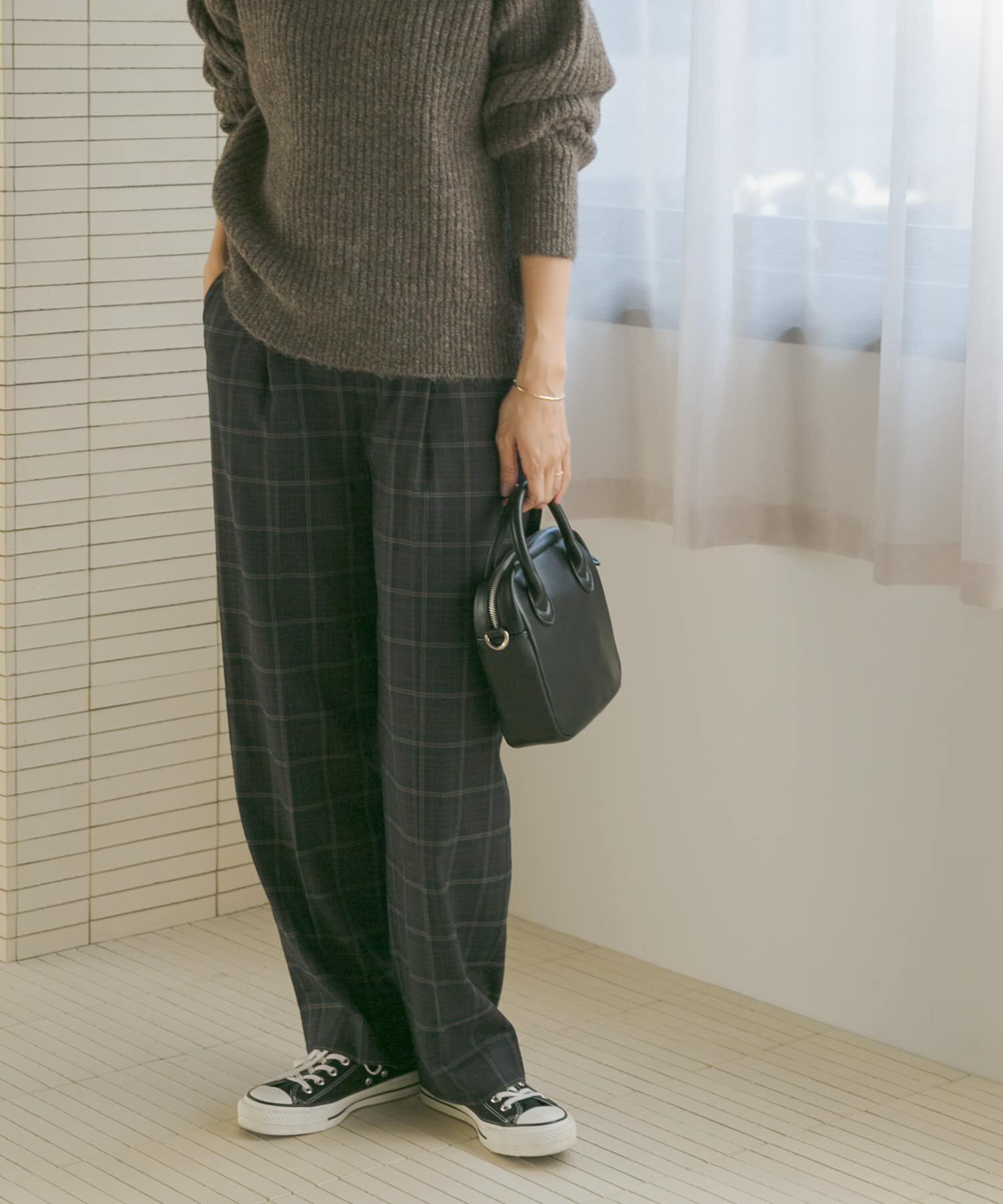 URBAN RESEARCH DOORS「チェックトラウザーパンツ」|その他|