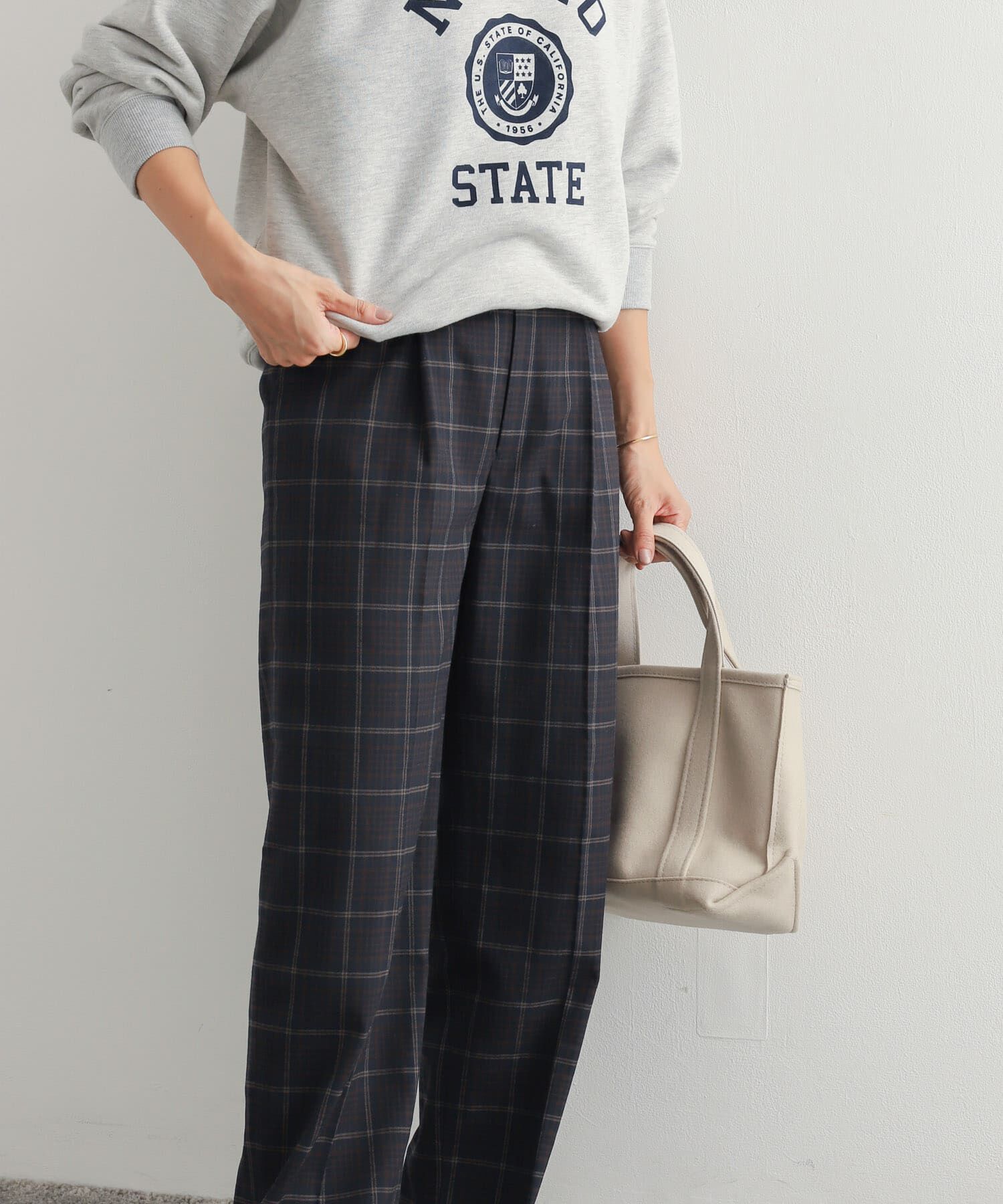 URBAN RESEARCH DOORS「チェックトラウザーパンツ」|その他|