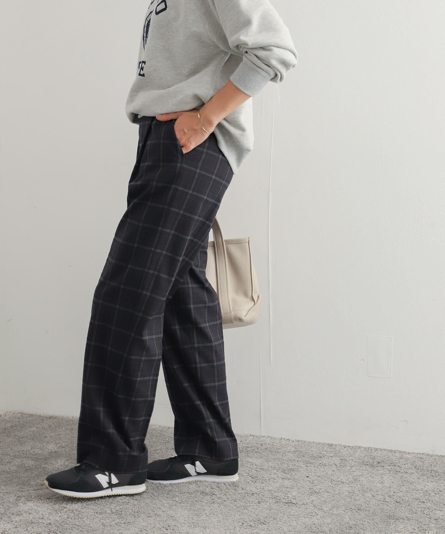 URBAN RESEARCH DOORS「チェックトラウザーパンツ」|その他|