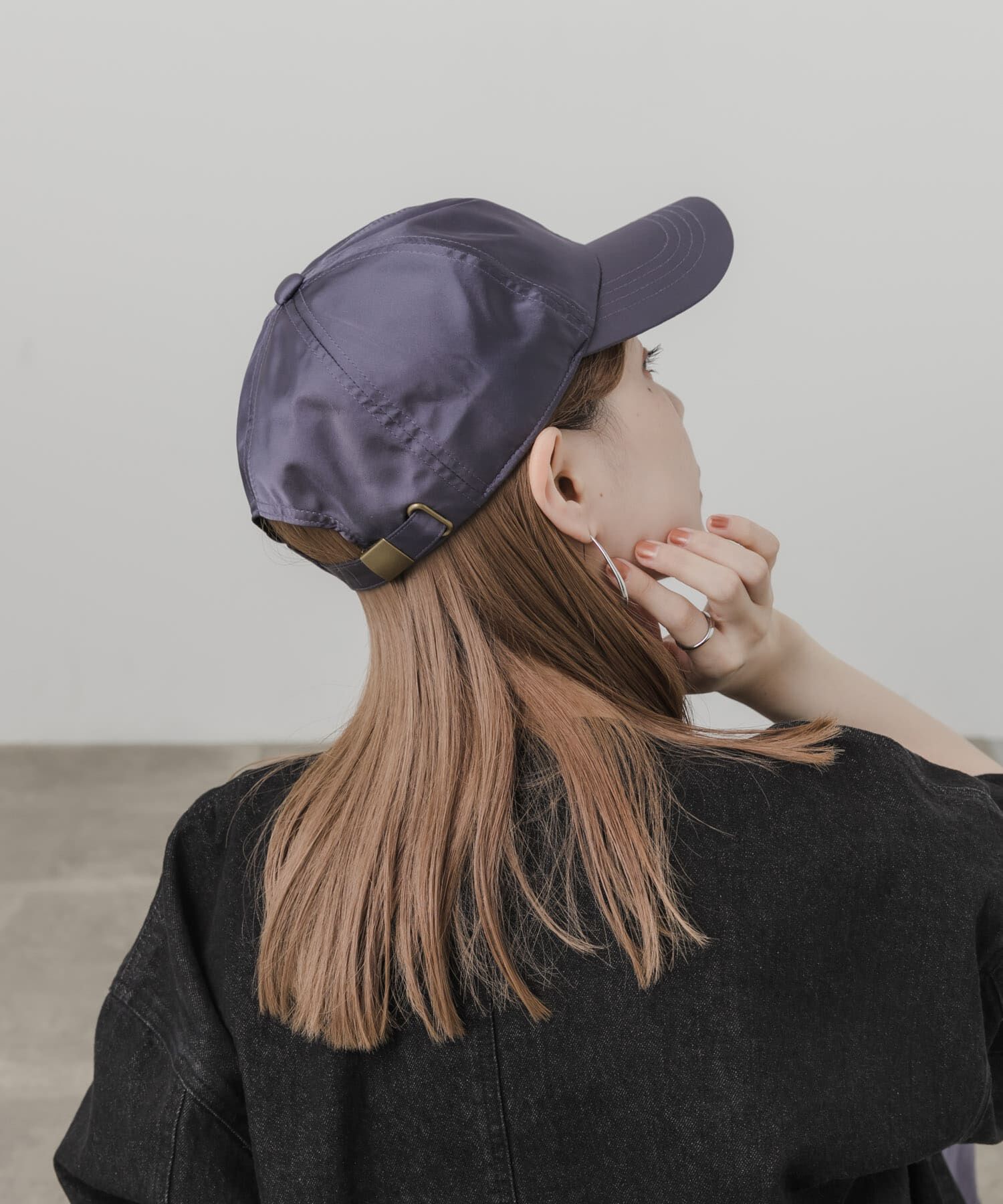 SMELLY「サテンキャップ」|キャップ・キャスケット|