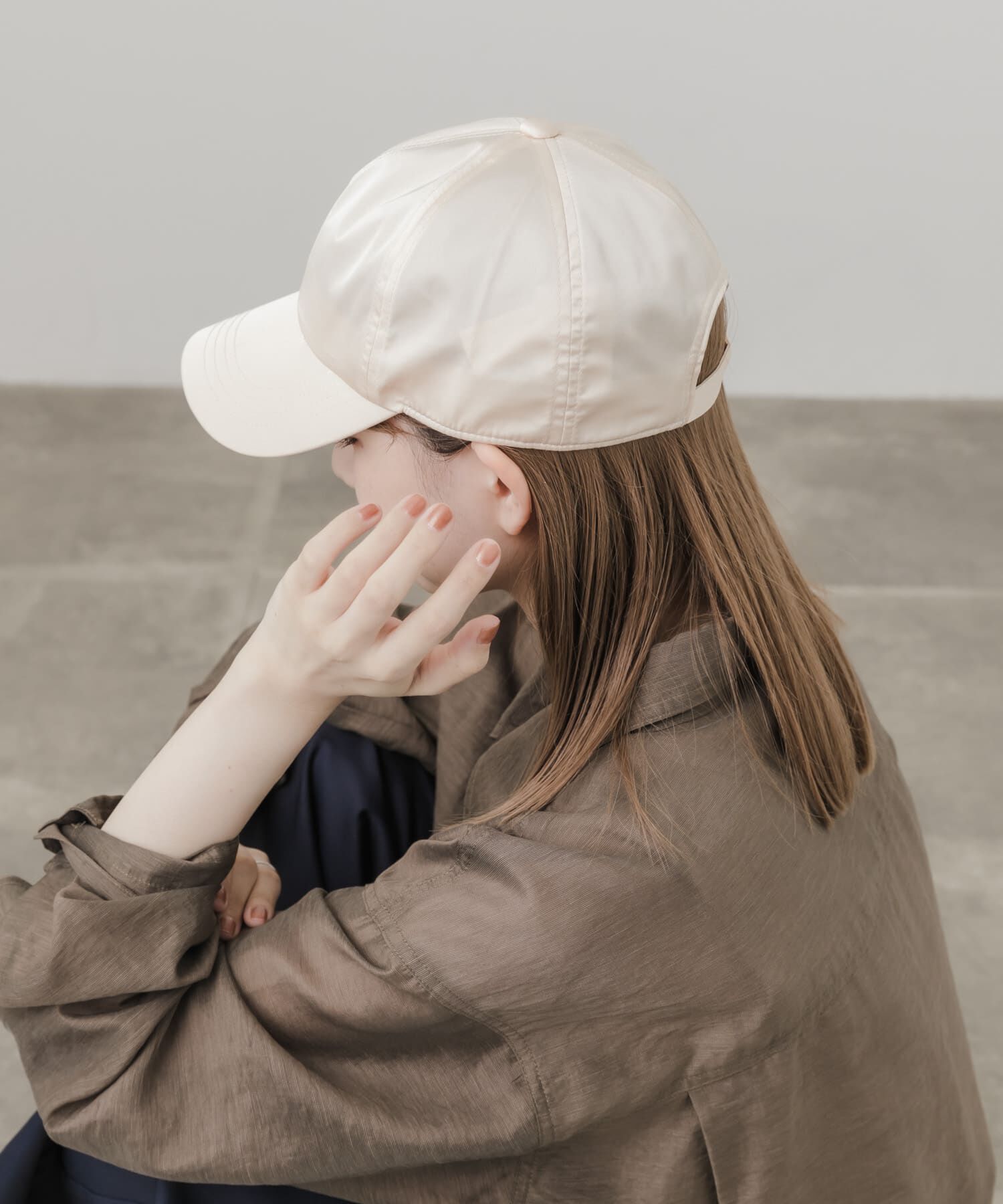 SMELLY「サテンキャップ」|キャップ・キャスケット|