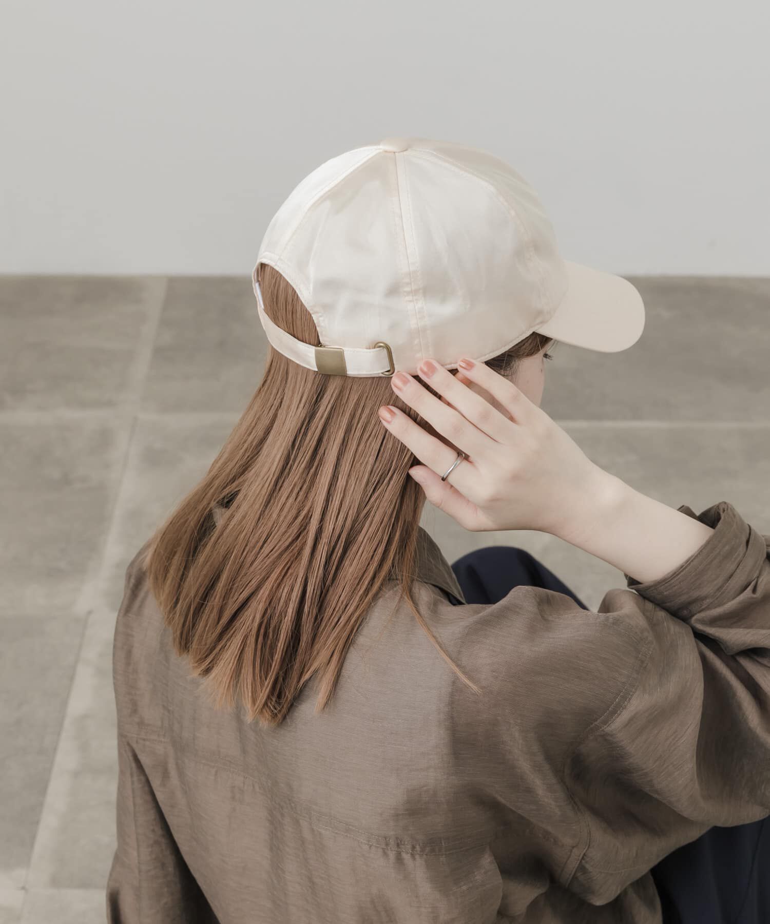 SMELLY「サテンキャップ」|キャップ・キャスケット|