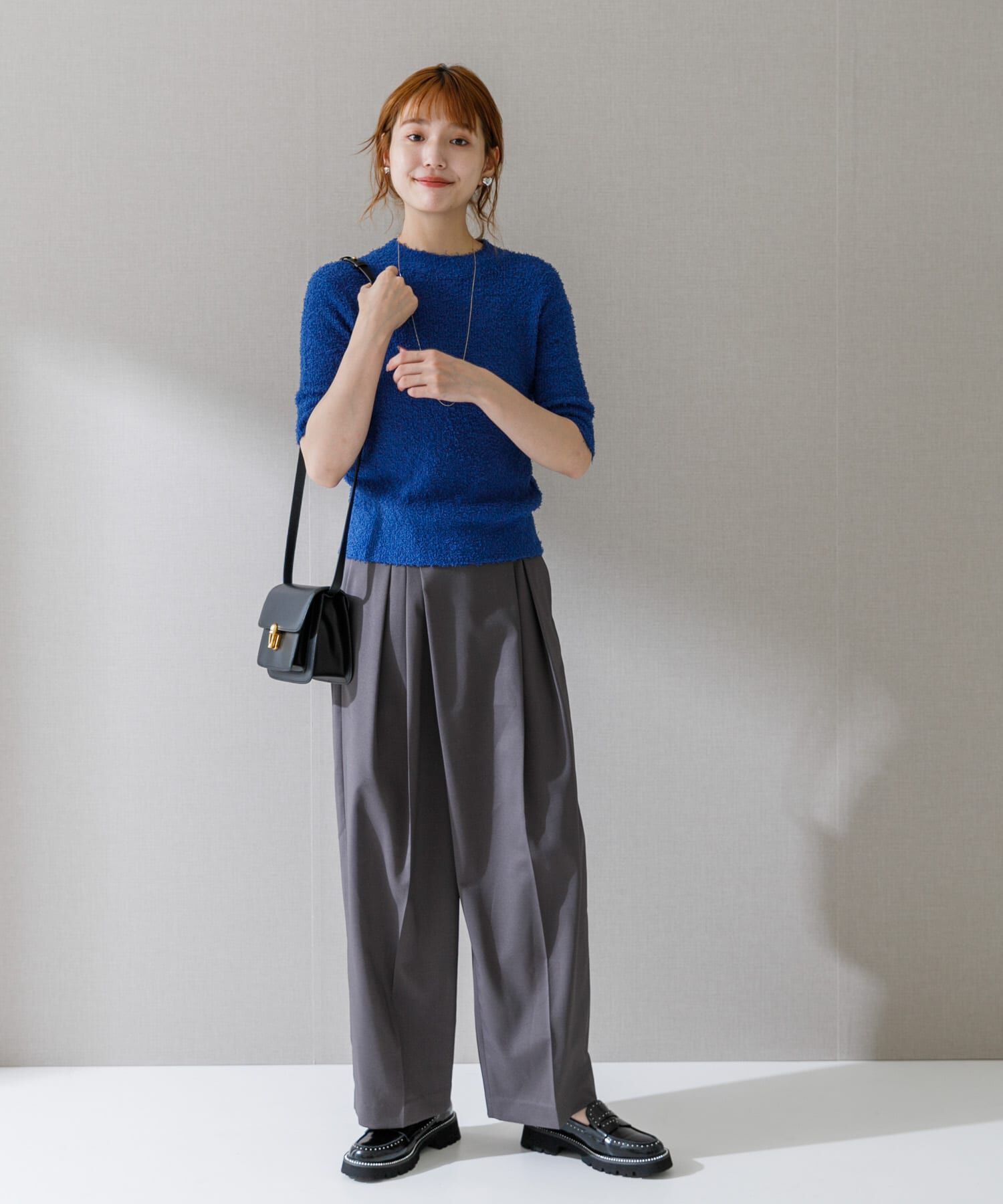 URBAN RESEARCH ROSSO「コットンシャギーハイネックプルオーバー」|ニット・セーター|