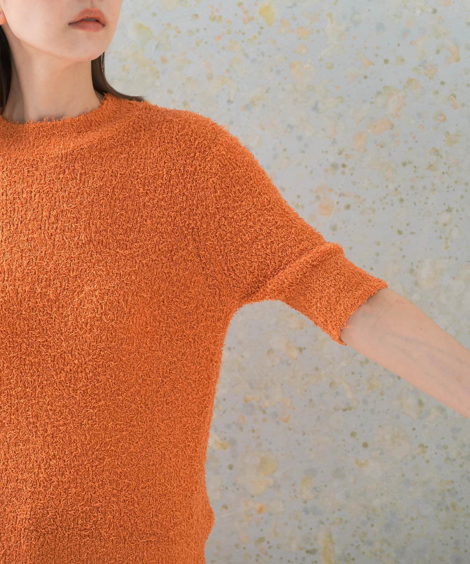 URBAN RESEARCH ROSSO「コットンシャギーハイネックプルオーバー」|ニット・セーター|